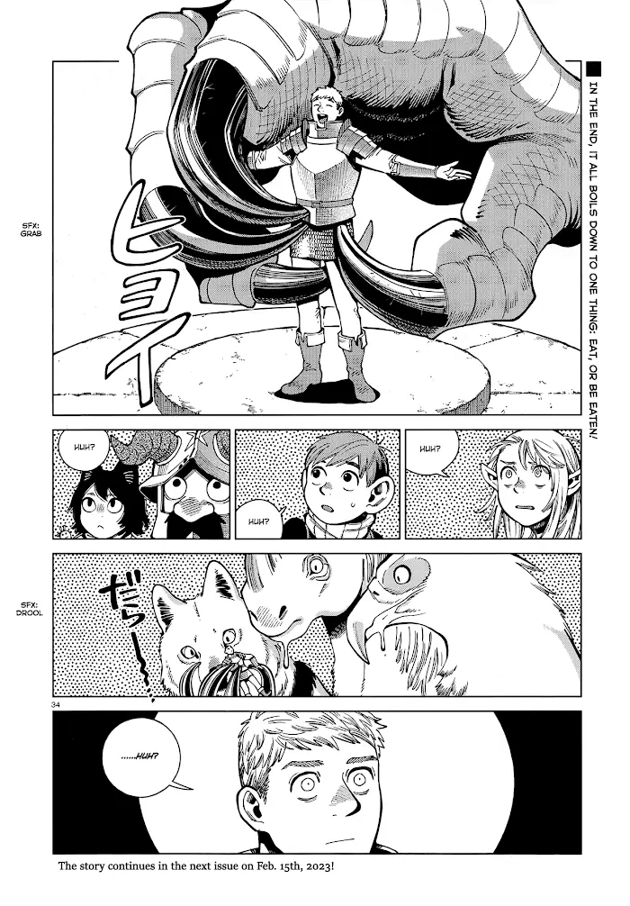 Delicious in Dungeon Chapter 90 image 33_optimized